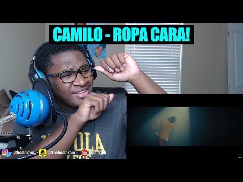 MY FIRST TIME LISTENING TO HIM! Camilo - Ropa Cara (Official Video) | REACTION!