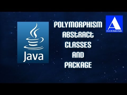 Java Tutorial Polymorphism Abstractclasses And Package