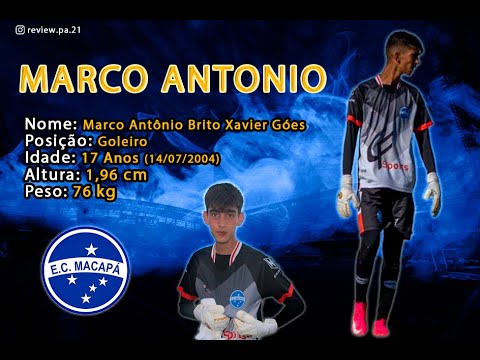 Defesas do goleiro Marco Antônio 