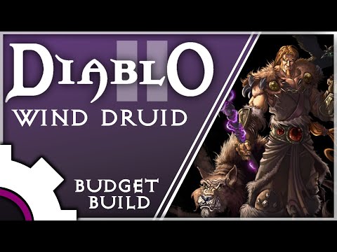 Budget Elemental Wind Druid Build for Diablo 2 Resurrected SSF - Skills, Items, and Mercenary