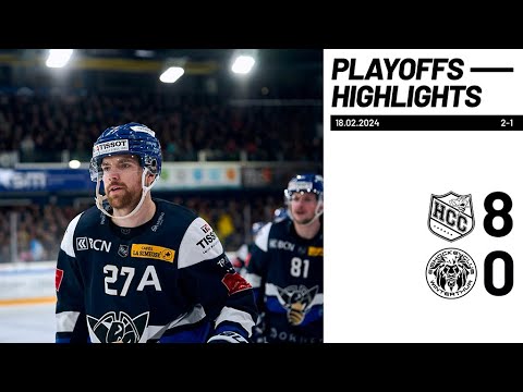 HC La Chaux-de-Fonds vs. EHC Winterthur | Swiss League Playoffs Highlights - 18 février, 2024