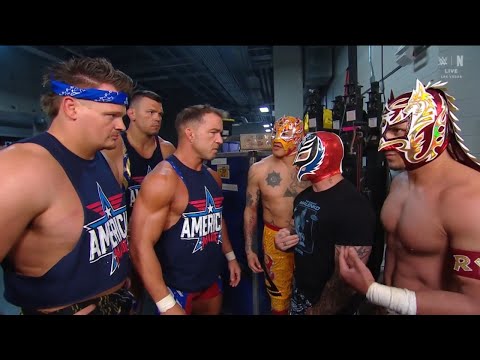 Rey Mysterio reunites with Rey Fenix | WWE SmackDown 4/18/2025
