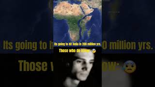 Africa Break-Up: Somalian plate moving towards India #earth #science #africa