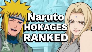 Ranking The Hokage from Weakest to Strongest In Na