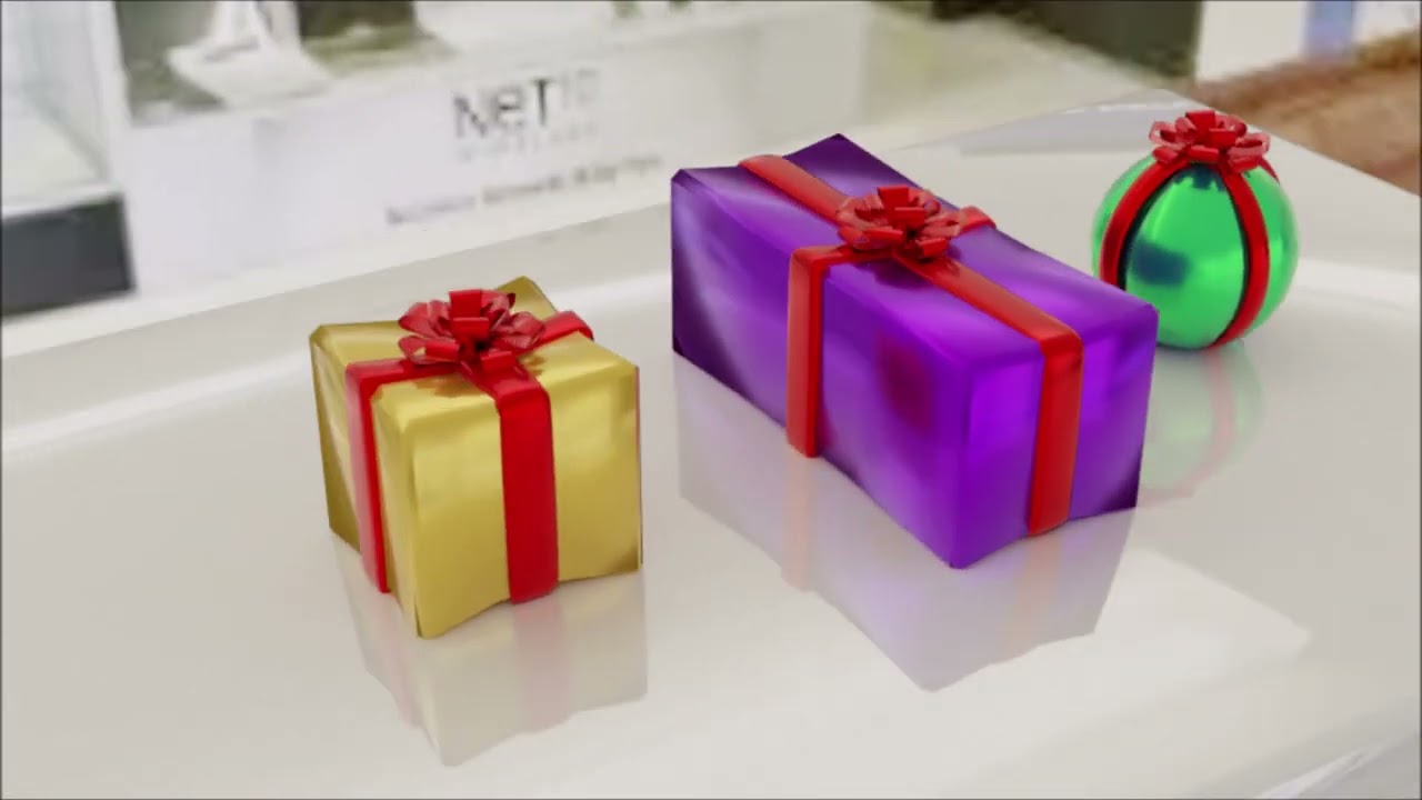 GIFT - THREE DIFFERENT DESIGNS 3D Model