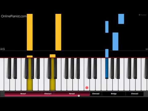 Bruno Mars - Versace on the Floor - EASY Piano Tutorial - How to play Versace on the Floor on piano