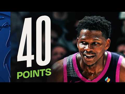 Anthony Edwards GOES OFF For 40 in First Game Post-All-Star MVP 🔥 | February 20, 2026