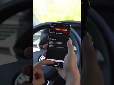 Dynamic Turn Signals for Škoda