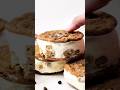 I Stuffed Ice Cream Inside A Cookie And OMG Easyrecipes Cookiesandcream Icecream Colddesert