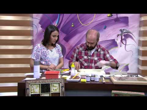 Mulher.com - 26/10/2015 - Bandeja para chá em mdf com arte francesa - Carlos Saad