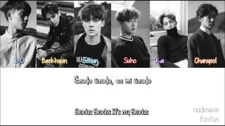 EXO - EXODUS (Korean Version) [ Sub Español /Romanizacion/Hangul] (Color Coded)