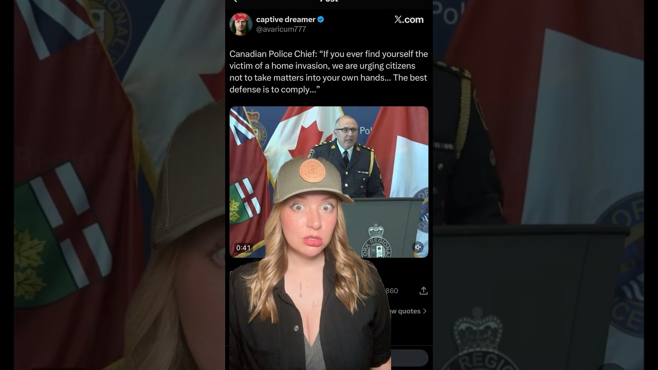 OH Canada… Just Comply They Say…#2ndamendment #shortsfeed #shortsvideo #shorts