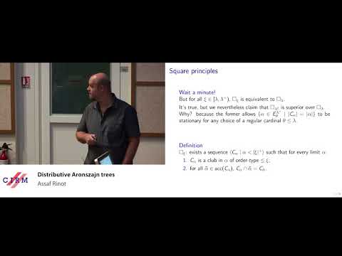 Assaf Rinot : Distributive Aronszajn trees