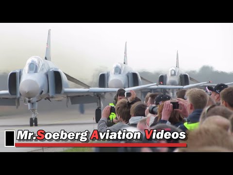 LAST ARRIVALS Phantoms ,'71 suadron, German AF; Phantom Pharewell