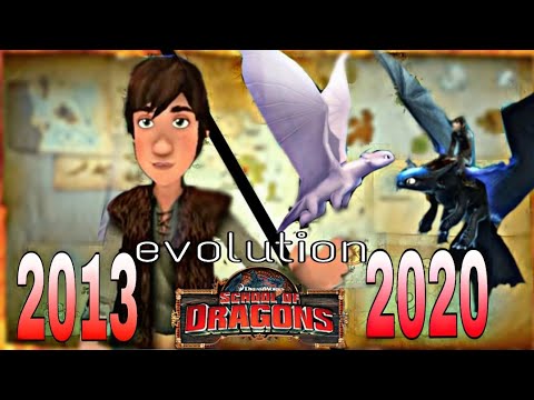 Evolution 2013 - 2021 School of dragons
