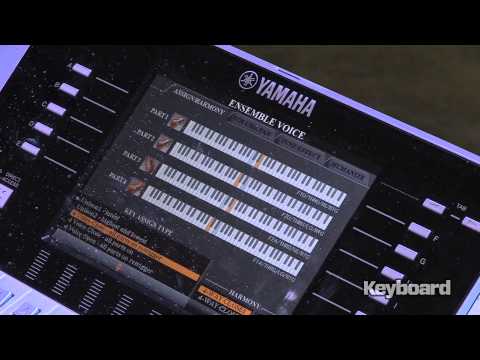 Yamaha Tyros5 mega-arranger at NAMM 2014