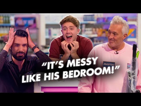 Things get MESSY for Roman Kemp on the Big Sweep! | Celebrity Supermarket Sweep 2020