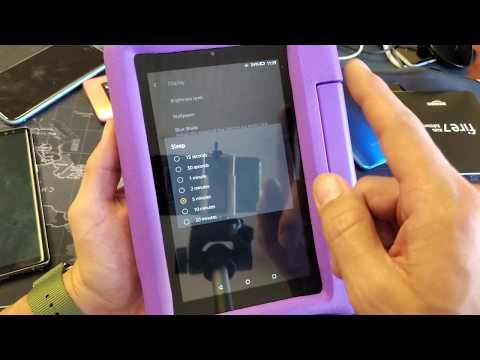 Fire 7 Kids Edition Tablet: How to Change Screen Timeout Before Sleeps & Locks