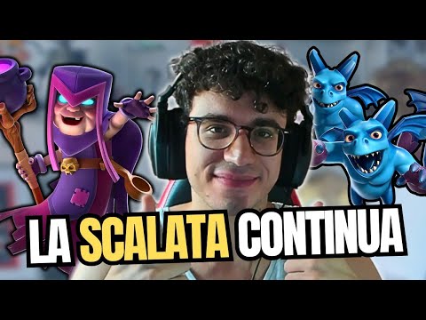 CONTINUES TO CLIMB INTO THE TOP 700 WORLDWIDE WITH SPARKY! TOMORROW TOP 200? - CLASH ROYALE ITA