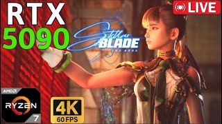 🔴 LIVE : Stellar Blade PC (4K60) - Story Playthrough Pt 5 🔴 RTX 5090
