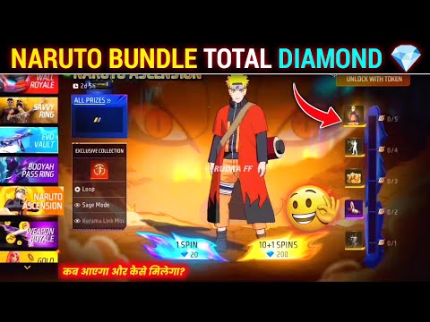 Naruto Ascension Event Spin ? Naruto Bundle Kitne Diamond Me Niklega - YouTube