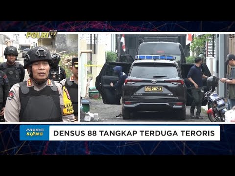 DENSUS 88 DIBANTU POLDA JATIM OLAH TKP RUMAH TERDUGA TERORIS DI KOTA BATU