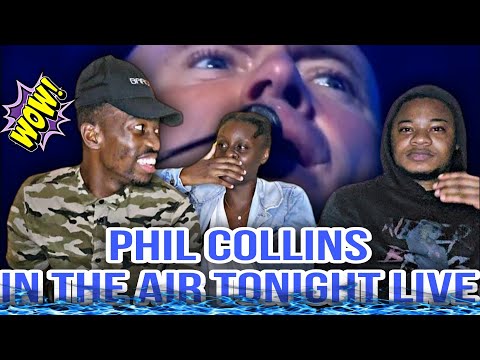 Their First Time Hearing | Phil Collins - In The Air Tonight ( Live ) [1080p ] Reaction | Jamaicans