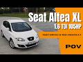 Seat Altea XL 2011 1 6 TDI 105HP 4K POV Test Drive 0 100 Highway