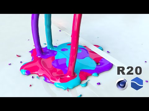 Cinema 4D RealFLow Tutorial Cute Particle Animation