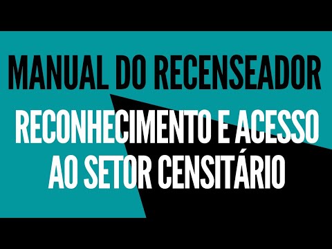 Census Taker's Manual - CLASS 01 - Recognition and Access to the Census Sector