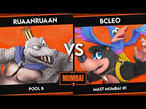 RuaanRuaan (Chrom/King K. Rool) vs BCLeo (Banjo & Kazooie) - Mast Mumbai #1 - Pool B