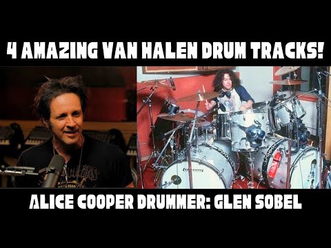 The Importance of Alex Van Halen.  Alice Cooper drummer Glen Sobel on The Roundtable with Drew