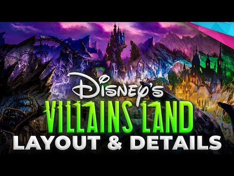 Layout Revealed for VILLAINS LAND at Magic Kingdom - Disney News