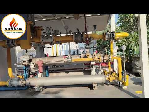 Thi công lắp đặt trạm cấp CNG chạy song song với LPG