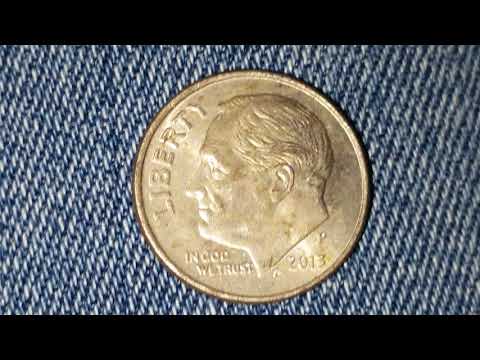 2013 P ROOSEVELT DIME: 1,086,500,000 PRODUCED AND VALUES AS OF JANUARY 2019