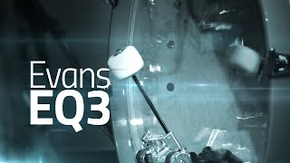 Video thumbnail for Evans EQ3 - Bass Drum Head Review by Drumeo