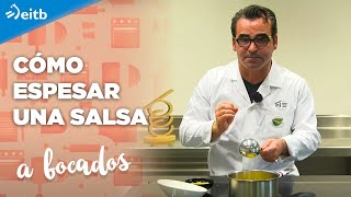 ¿Cómo podemos espesar una salsa