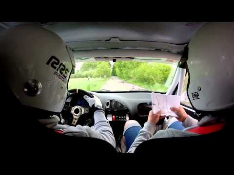 CITROEN SAXO 1 OS - 3 próba RAJD KRZYSZTOPORSKI 2015