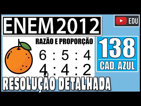 [ENEM 2012] 138 📘 RAZÃO E PROPORÇÃO José, Carlos e Paulo devem transportar em suas bicicletas uma