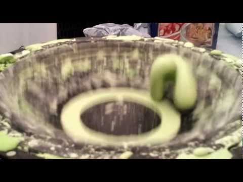 Non-Newtonian fluid at Imperial Festival