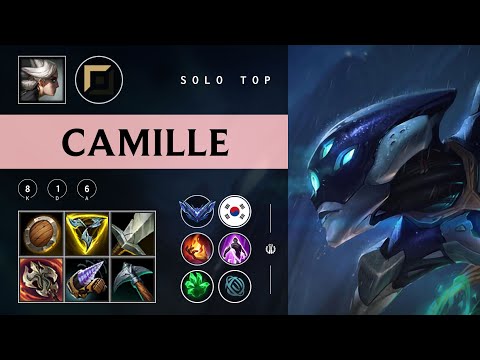 Camille Top vs Malphite - KR Diamond Patch 25.22