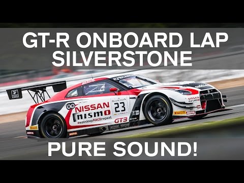 GT-R GT3 SILVERSTONE LAP- PURE SOUND!
