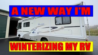 rvlife a new and different way to store and winterize your rv travel trailer or camper