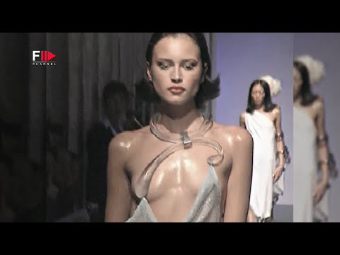 Vintage in Pills THIERRY MUGLER Spring 1998 Haute Couture - Fashion Channel