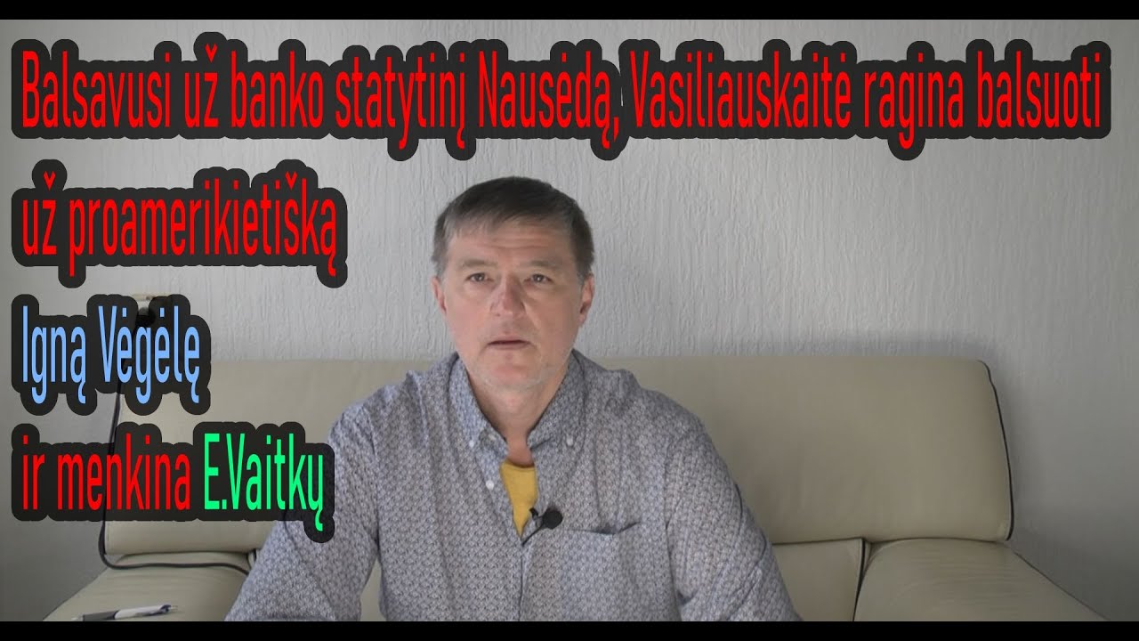 Demaskavus šaliką, Nida Vasiliauskaitė ir toliau menkina E.Vaitkų