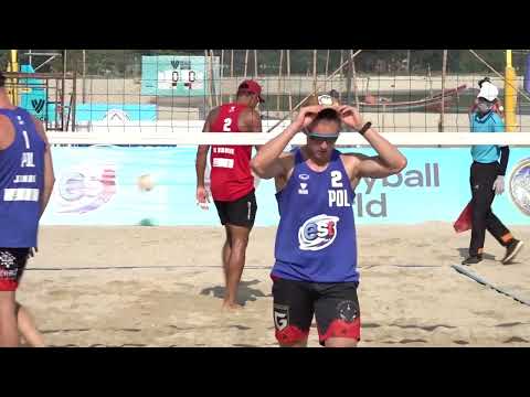 Volleyball World Beach Pro Tour Futures Songkhla รอบ 12 ทีม (16- 04- 65)