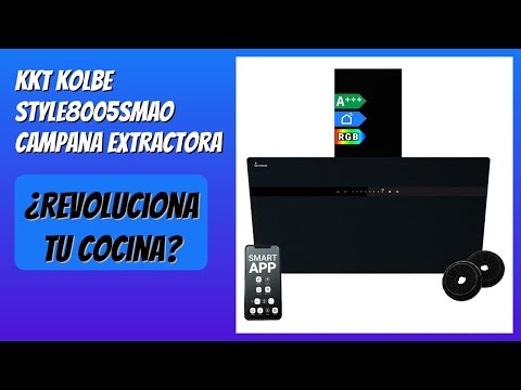 RESEÑA (2026) : KKT KOLBE STYLE8005SMAO Campana Extractora. DETALLES