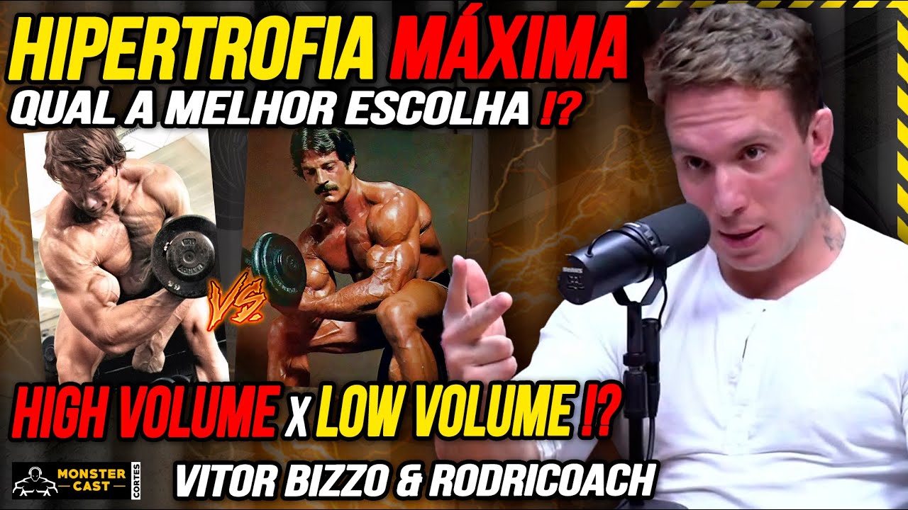LOW VOLUME E HIGH VOLUME ! QUAL A MELHOR ESTRATÉGIA PARA A MÁXIMA HIPERTROFIA !?