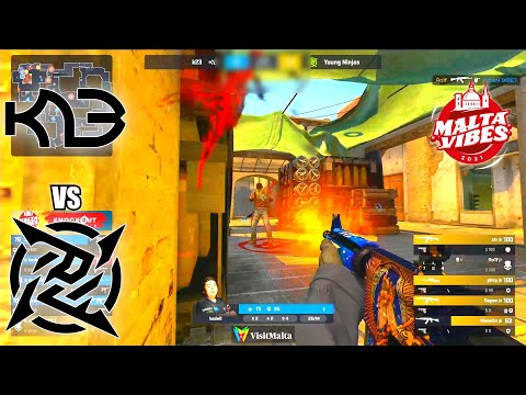 K23 vs Young Ninjas - Malta Vibes Knockout Series 1 | CSGO HIGHLIGHTS