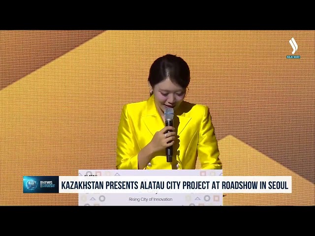 Kazakistan, Seul Forumunda Alatau City Projesini tanıttı